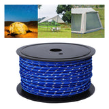 Maxbell 30M 6mm Reflective Tent Rope Guylines for Outdoor Travel Canopy Guy Line Blue