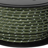 Maxbell 30M 6mm Reflective Tent Rope Guylines for Outdoor Travel Canopy Guy Line Green