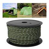 Maxbell 30M 6mm Reflective Tent Rope Guylines for Outdoor Travel Canopy Guy Line Green