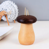 Maxbell Automatic Toothpick Dispenser Mushroom Shape Container for Home Party Gifts