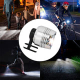 Maxbell Headlights for Holey Shoes IPX5 for Hiking Sports Lighting Accessories Silver