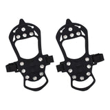 Maxbell 11 Studs Traction Cleats Footwear Crampons Spikes Grips for Winter Jogging S