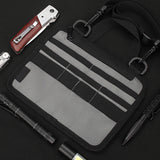 Maxbell Multifunctional Tool Bag Pocket Organizer Sundries Bag for Hiking Camping Gray