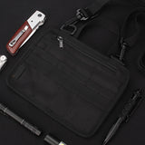 Maxbell Multifunctional Tool Bag Pocket Organizer Sundries Bag for Hiking Camping Black
