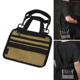 Maxbell Multifunctional Tool Bag Pocket Organizer Sundries Bag for Hiking Camping Khaki