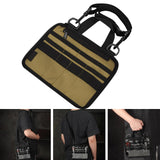 Maxbell Multifunctional Tool Bag Pocket Organizer Sundries Bag for Hiking Camping Khaki
