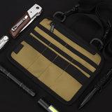 Maxbell Multifunctional Tool Bag Pocket Organizer Sundries Bag for Hiking Camping Khaki