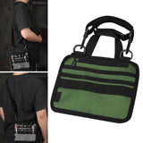 Maxbell Multifunctional Tool Bag Pocket Organizer Sundries Bag for Hiking Camping Green