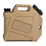 Maxbell 10L Water Container Barrel Water Storage Bucket for Backpacking Driving Khaki