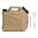 Maxbell 10L Water Container Barrel Water Storage Bucket for Backpacking Driving Khaki