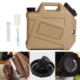 Maxbell 10L Water Container Barrel Water Storage Bucket for Backpacking Driving Khaki