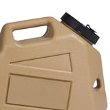 Maxbell 10L Water Container Barrel Water Storage Bucket for Backpacking Driving Khaki