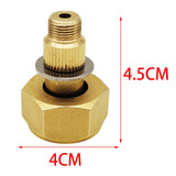 Maxbell Gas Cylinder Converter Durable Gas Tank Adapter Camping Hiking Outdoor