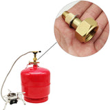 Maxbell Gas Cylinder Converter Durable Gas Tank Adapter Camping Hiking Outdoor