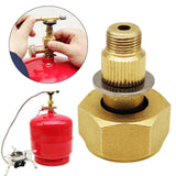 Maxbell Gas Cylinder Converter Durable Gas Tank Adapter Camping Hiking Outdoor