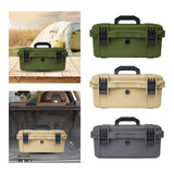 Maxbell 13L Camping Storage Box Lightweight for Picnics Garden Outdoor Activities Green