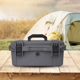 Maxbell 13L Camping Storage Box Lightweight for Picnics Garden Outdoor Activities Gray