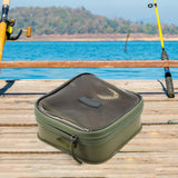 Maxbell Water Resistant Fishing Reel Case Square for Fly Fishing Bait Casting Drum