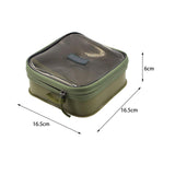 Maxbell Water Resistant Fishing Reel Case Square for Fly Fishing Bait Casting Drum
