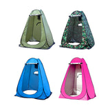 Maxbell Privacy Tent Shower Tent Hiking Rain Shelter Dressing Room with Carry Bag Light Green