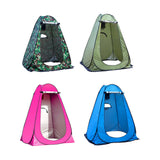 Maxbell Privacy Tent Shower Tent Hiking Rain Shelter Dressing Room with Carry Bag Light Green