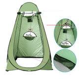 Maxbell Privacy Tent Shower Tent Hiking Rain Shelter Dressing Room with Carry Bag Light Green