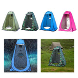 Maxbell Privacy Tent Shower Tent Hiking Rain Shelter Dressing Room with Carry Bag Light Green