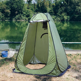 Maxbell Privacy Tent Shower Tent Hiking Rain Shelter Dressing Room with Carry Bag Light Green