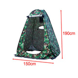 Maxbell Privacy Tent Shower Tent Hiking Rain Shelter Dressing Room with Carry Bag Green