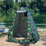 Maxbell Privacy Tent Shower Tent Hiking Rain Shelter Dressing Room with Carry Bag Green