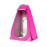 Maxbell Privacy Tent Shower Tent Hiking Rain Shelter Dressing Room with Carry Bag Pink