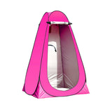 Maxbell Privacy Tent Shower Tent Hiking Rain Shelter Dressing Room with Carry Bag Pink
