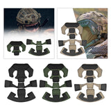 Maxbell Universal Helmet Padding Kit Replacement Breathable Protective Mat Liner Pad Black