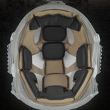 Maxbell Universal Helmet Padding Kit Replacement Breathable Protective Mat Liner Pad Black
