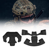 Maxbell Universal Helmet Padding Kit Replacement Breathable Protective Mat Liner Pad Black