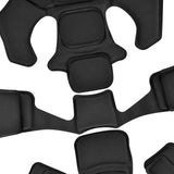 Maxbell Universal Helmet Padding Kit Replacement Breathable Protective Mat Liner Pad Black