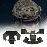 Maxbell Universal Helmet Padding Kit Replacement Breathable Protective Mat Liner Pad Green