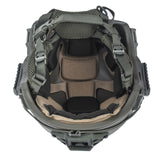 Maxbell Universal Helmet Padding Kit Replacement Breathable Protective Mat Liner Pad Khaki