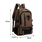 Maxbell Computer Bag Daypack Gifts Travel Backpacking Tote Storage Laptop Backpack Brown