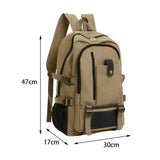 Maxbell Computer Bag Daypack Gifts Travel Backpacking Tote Storage Laptop Backpack Deep Khaki