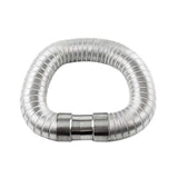 Maxbell Gas Water Heater Exhaust Pipe Strong Aluminum 2M Vent Pipe Extension Duct 80mm