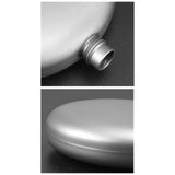 Maxbell Titanium Hip Flask Portable Leakproof Drinking Cup for Travelling Camping with Funnel