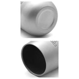 Maxbell Camping Water Mug Double Wall Titanium Cup for Outdoor Backpacking Travel 120ML