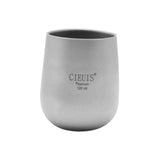 Maxbell Camping Water Mug Double Wall Titanium Cup for Outdoor Backpacking Travel 120ML