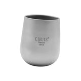 Maxbell Camping Water Mug Double Wall Titanium Cup for Outdoor Backpacking Travel 120ML