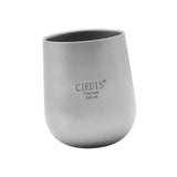 Maxbell Camping Water Mug Double Wall Titanium Cup for Outdoor Backpacking Travel 240ML