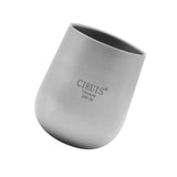 Maxbell Camping Water Mug Double Wall Titanium Cup for Outdoor Backpacking Travel 240ML