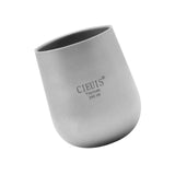 Maxbell Camping Water Mug Double Wall Titanium Cup for Outdoor Backpacking Travel 240ML