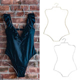 Maxbell Bikini Swimsuit Hanger Dress for Kids Store Accessories Bedroom Aureate