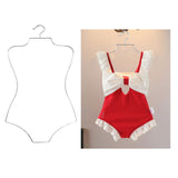 Maxbell Bikini Swimsuit Hanger Dress for Kids Store Accessories Bedroom Argent